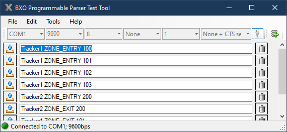 BXO ToolBox Programmable Parser Test Tool